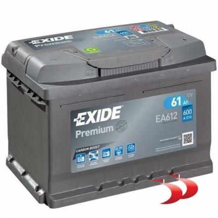 Exide Premium EA612 61 AH 600 EN Akumuliatoriai
