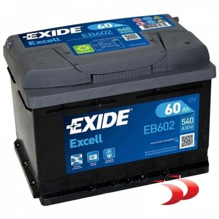Exide Excell EB602 60 AH 540 EN