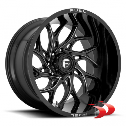 Fuel 6X135 R20 10,0 ET-18 D741 Runner B/milled