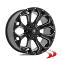 Spartan 6X114,3 R20 9,0 ET20 SW1 Satin Black & Chamfered